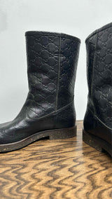 Gucci GG Monogram Boots