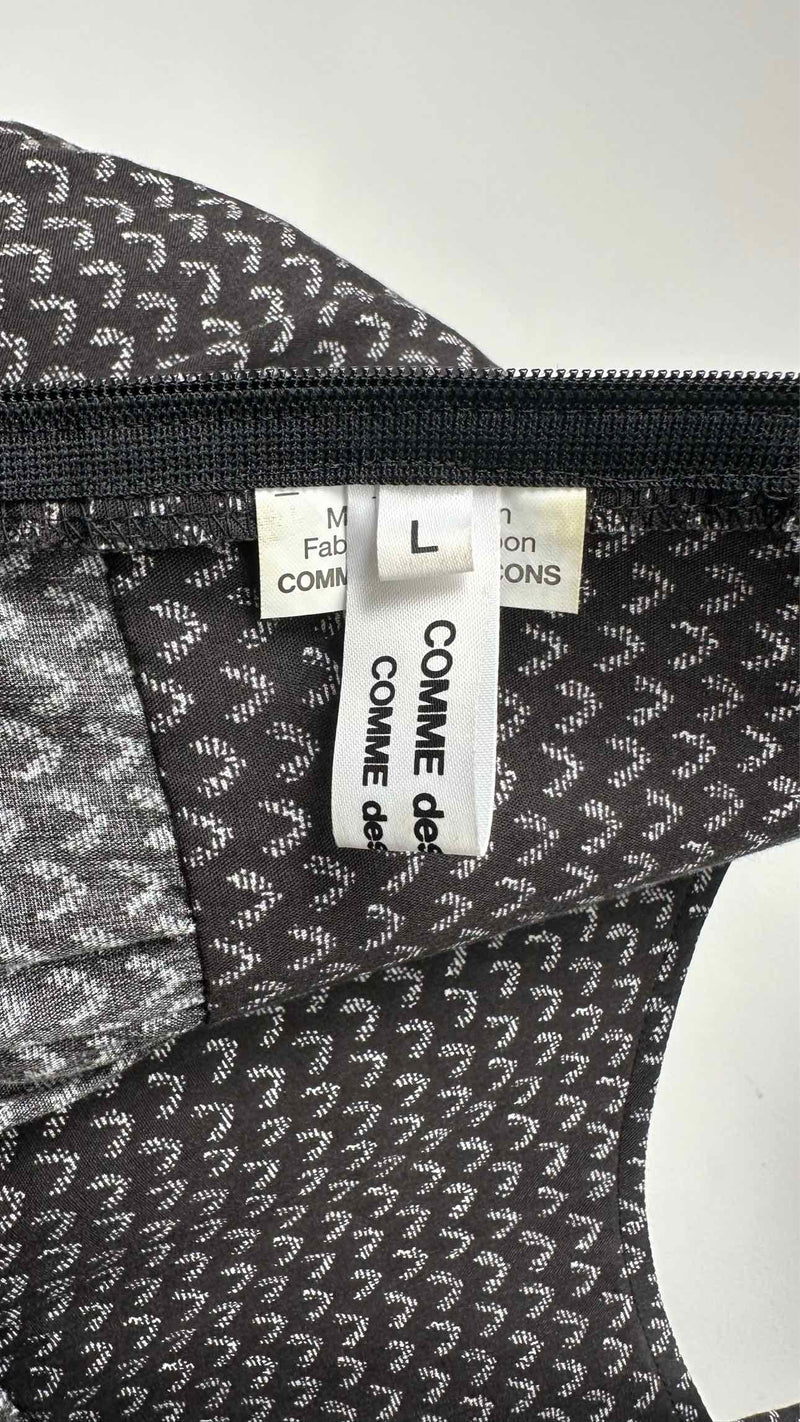 Comme Des Garcons Comme Des Garcons L/S Printed Dress