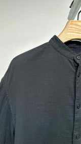 Issey Miyake Men Collarless Shirt
