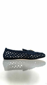 Chanel Raffia Loafers