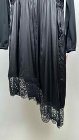 Simone Rocha L/S Floral-Lace Asymmetrical-hem Dress