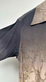 Sun Surf X Kyosai Kawanabe S/S Gradient Gaki Kyosai Hawaiian Shirt