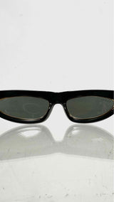 Gucci Metal-rim Cat-eye Mask Sunglasses