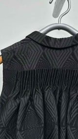Dries Van Noten Jacquard Back-pleated Vest