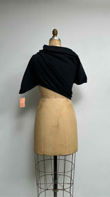 Comme Des Garcons Asymmetrical Armhole Top