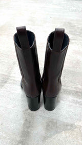 Peter Do Heel Chelsea Leather Boots