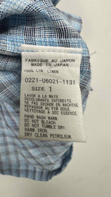 Arts & Science S/S Plaid Linen Shirt