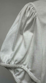 Noir Kei Ninomiya Mes-Layered Open-Back Tee
