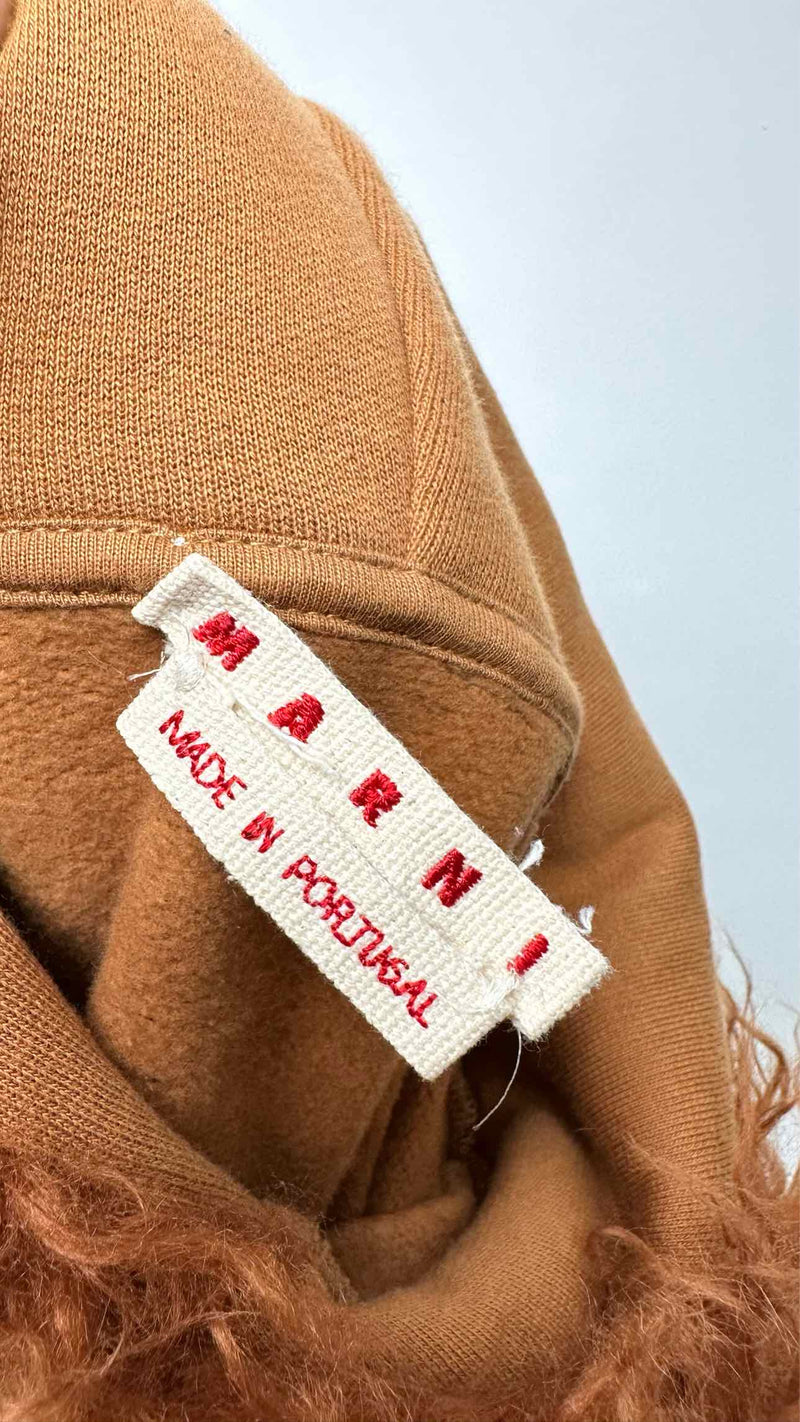 Marni Faux-fur Hood Hoodie