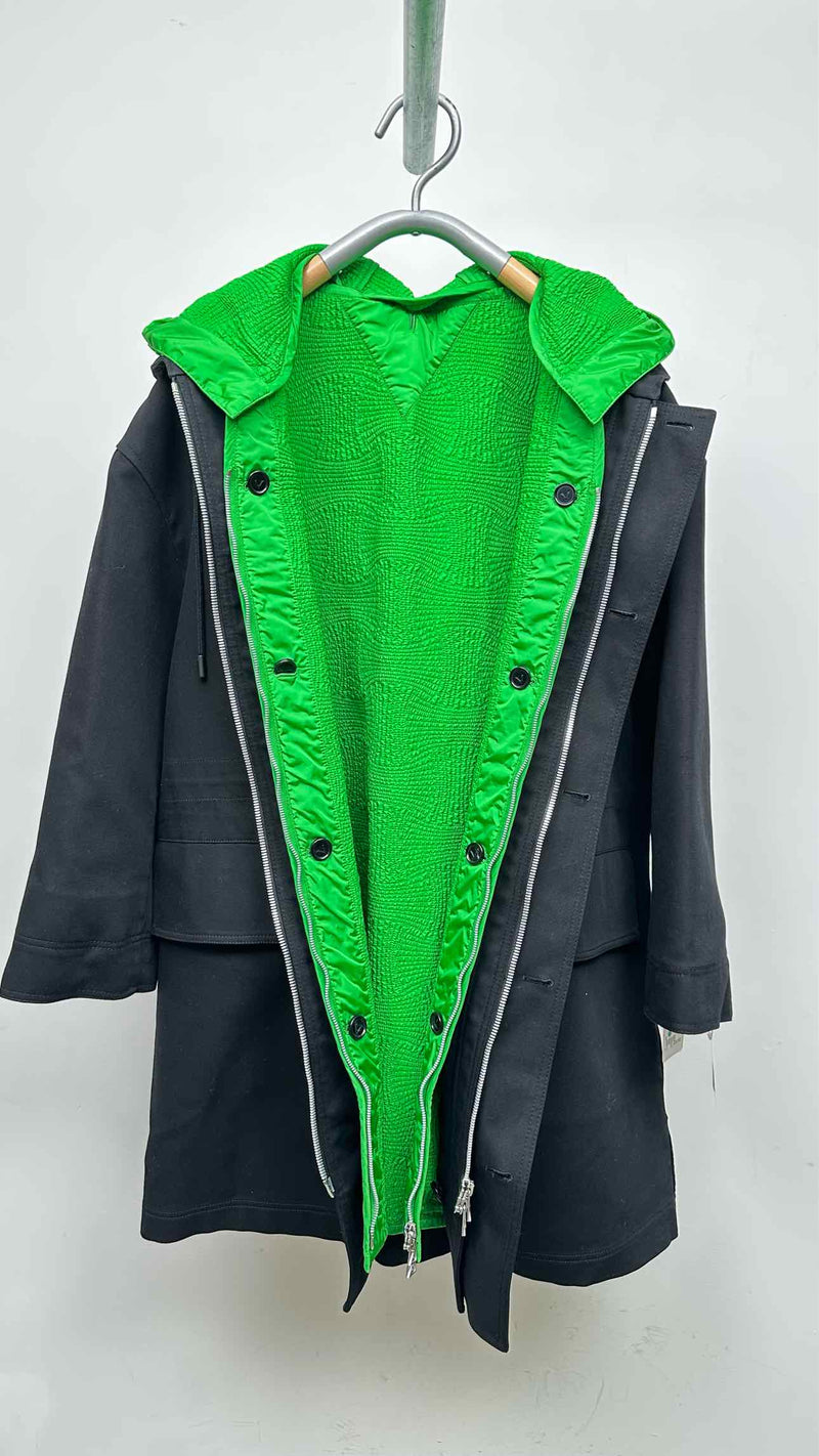 Bottega Veneta 2PC Hooded Coat