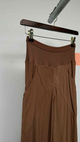 Rick Owens High-rise Elastic-wasit Wide Pants