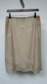 Tory Burch Embellished Jersey Mesh Skirt