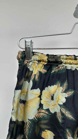 Dries Van Noten Floral Easy Satin Shorts