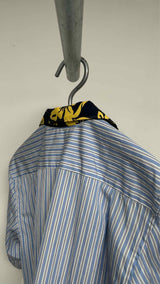 Comme Des Garcons Shirt S/S Hawaiian Stripe Shirt