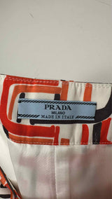 PRADA Ugly Chic Printed Skirt