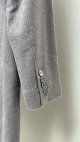 Thom Browne Striped Towel Chesterfield Coat