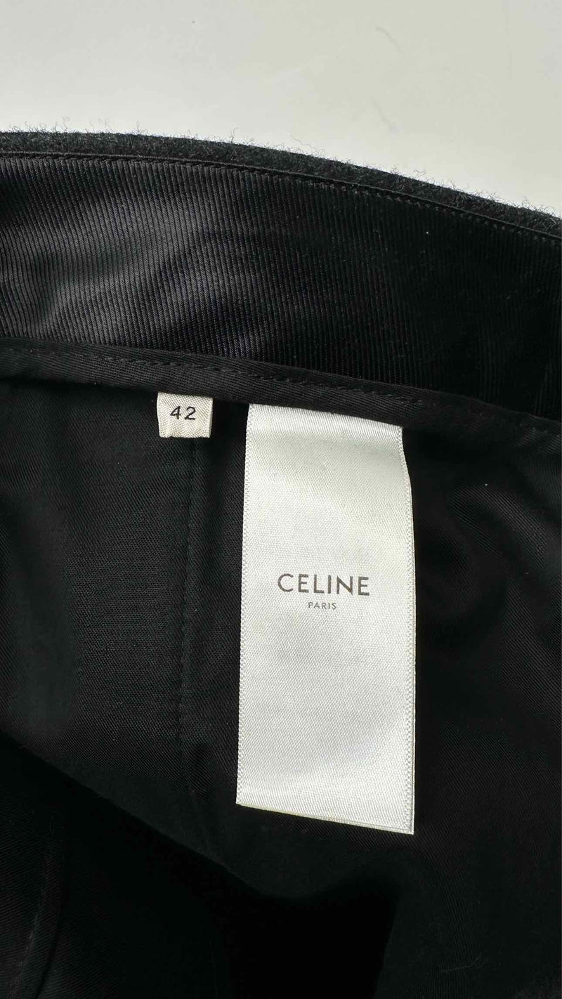 CELINE Wool Wide Pants