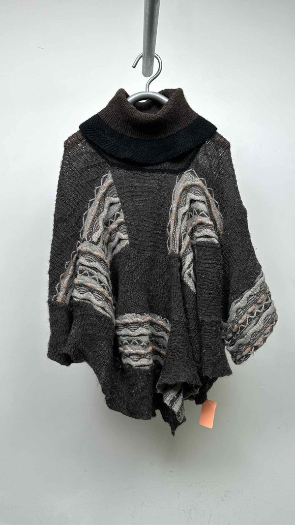 Bernhard Willhelm Cape-knit High-neck Cape