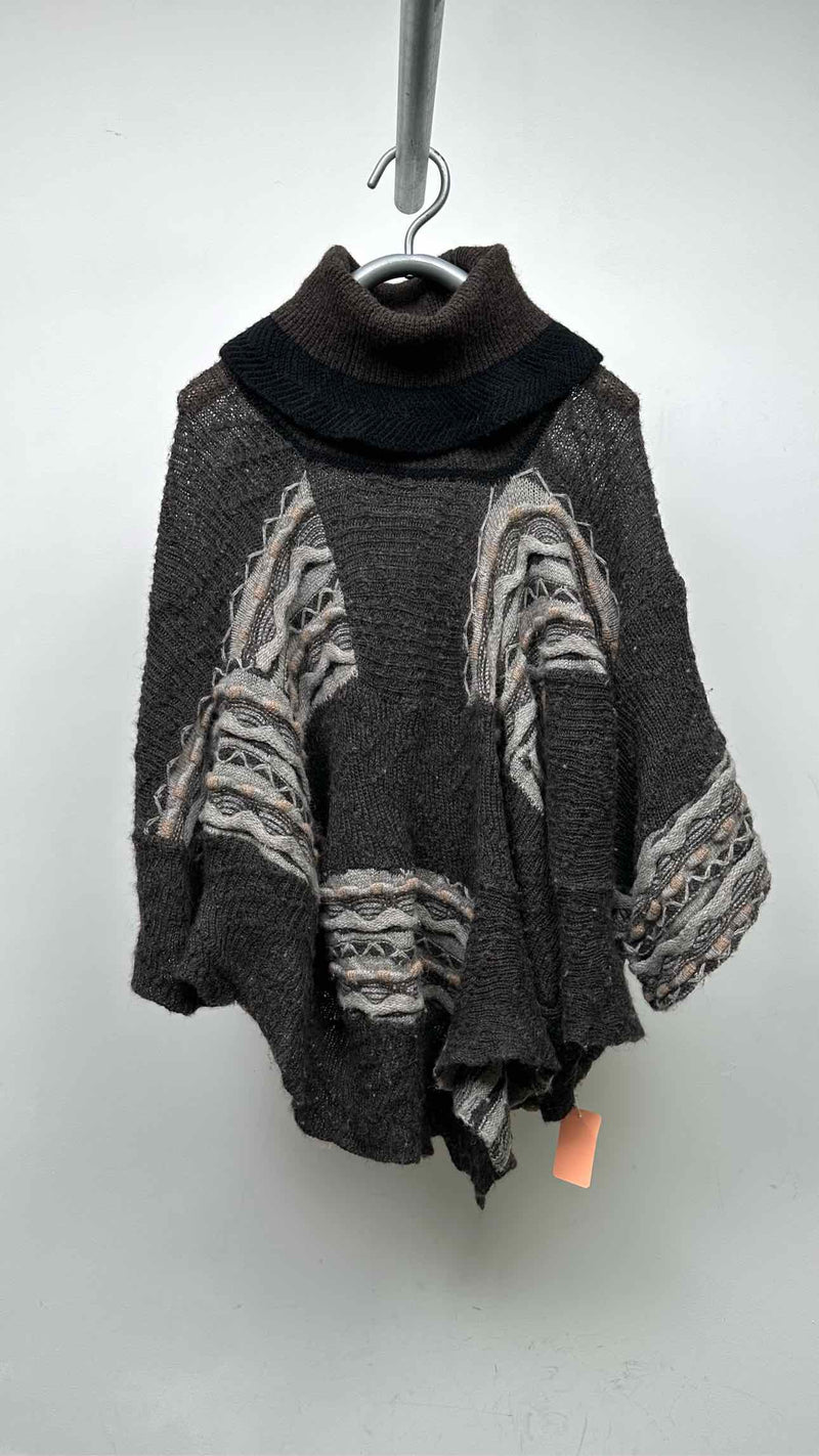 Bernhard Willhelm Cape-knit High-neck Cape