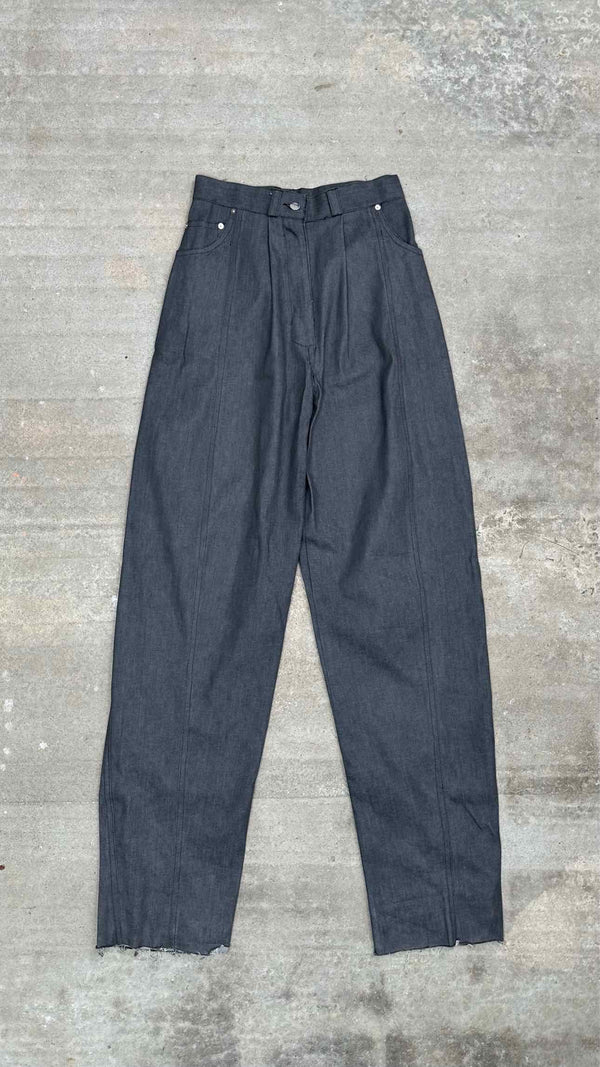 Yigal Azrouel High-waist Raw-end Wide Pants