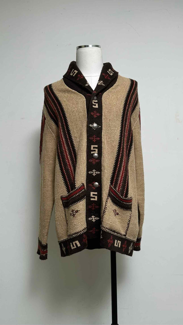 RRL South Western Hand Knitted Ranch Cardigan