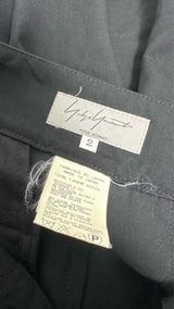 Yohji Yamamoto Pour Homme Asymmetrical Pleated Kilt