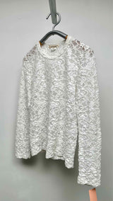 Comme Des Garçons L/S Lace Top