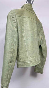 Courreges X UTA Arline Flight Crew Uniform Faux Leather Jacket