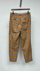 Burberry Check Tapered Pants