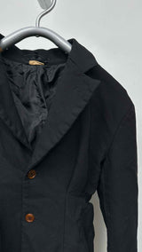 Comme Des Garcons Back-bow Corset Blazer Jacket