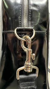 Dior Homme Glossy-Leather Document Brief Bag