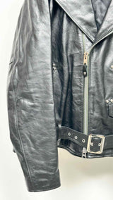Sacai x Schott Studded Leather Jacket