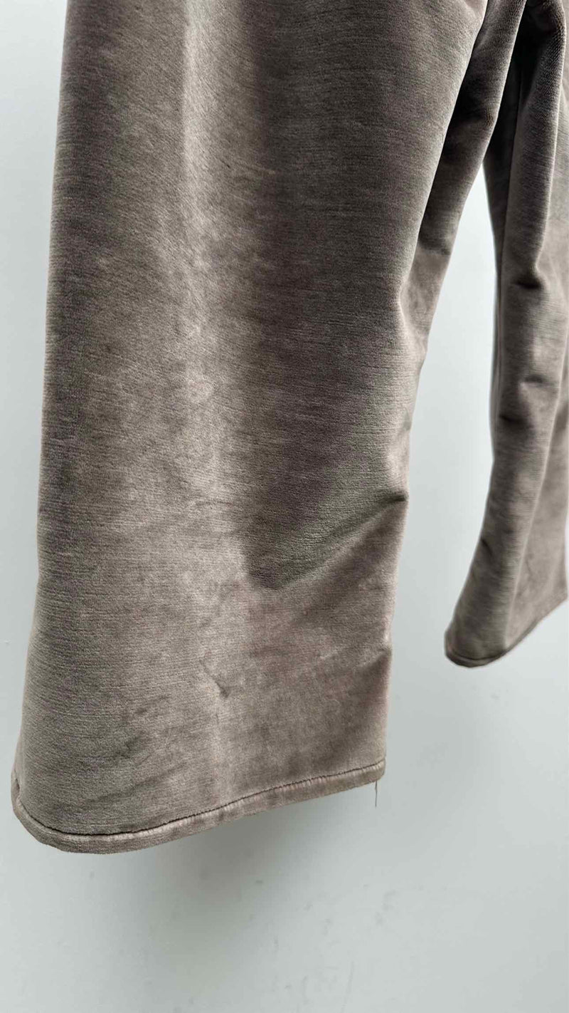 By Walid Silk Velvet Easy Pants