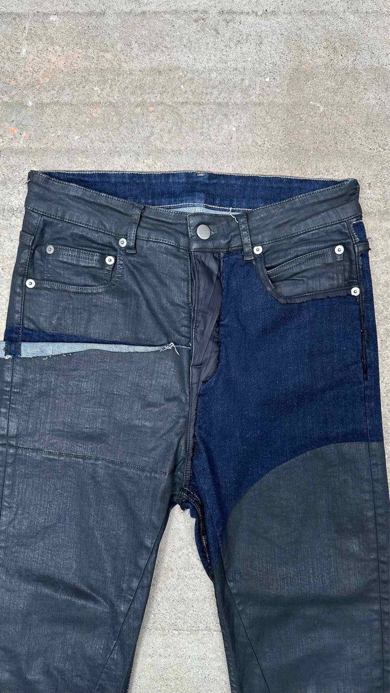 Rick Owens Decontrsuted Waxed Jeans