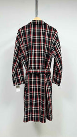N. Hollywood X Undercover Plaid Trench Coat