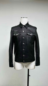 Saint Laurent Leather Tracker Jacket