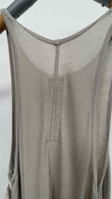 Rick Owens Basic Rib Tank Top