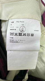 Comme Des Garcons Homme Plus Wave Printed Side-zip Pants