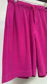 Homme Plisse Pleated Wide Easy Shorts