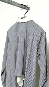 Sacai Waist-buckled Stripe Shirt