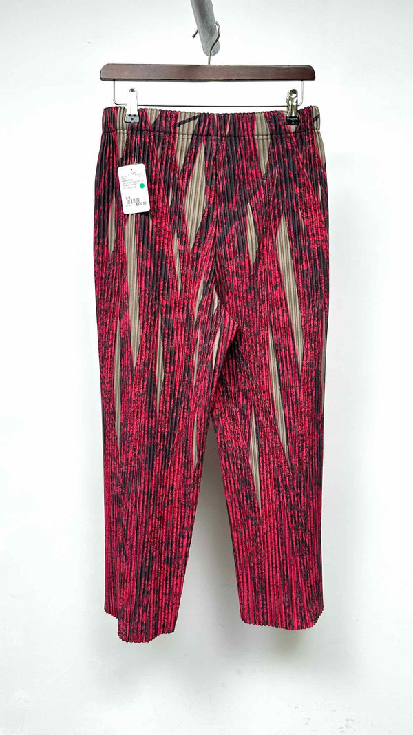 Homme Plissé Printed Pleated Easy Pants