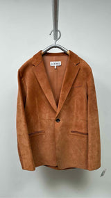 LOEWE Puzzle-Shaped Suede Jacket