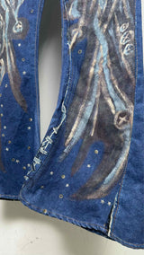 Acne Studios Airbrush Bow High-rise Boot-cut Jeans