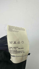 Margiela Center-pleated Raw-cut-waist Pants
