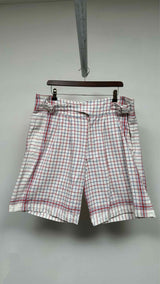 Margiela Plaid Cotton-tweed Shorts