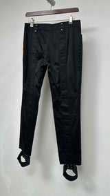 Gucci Studded Paneled Bottom Cut-out Biker Pants