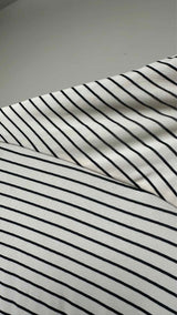 Balenciaga Stripe Draped Asymmetrical Dress
