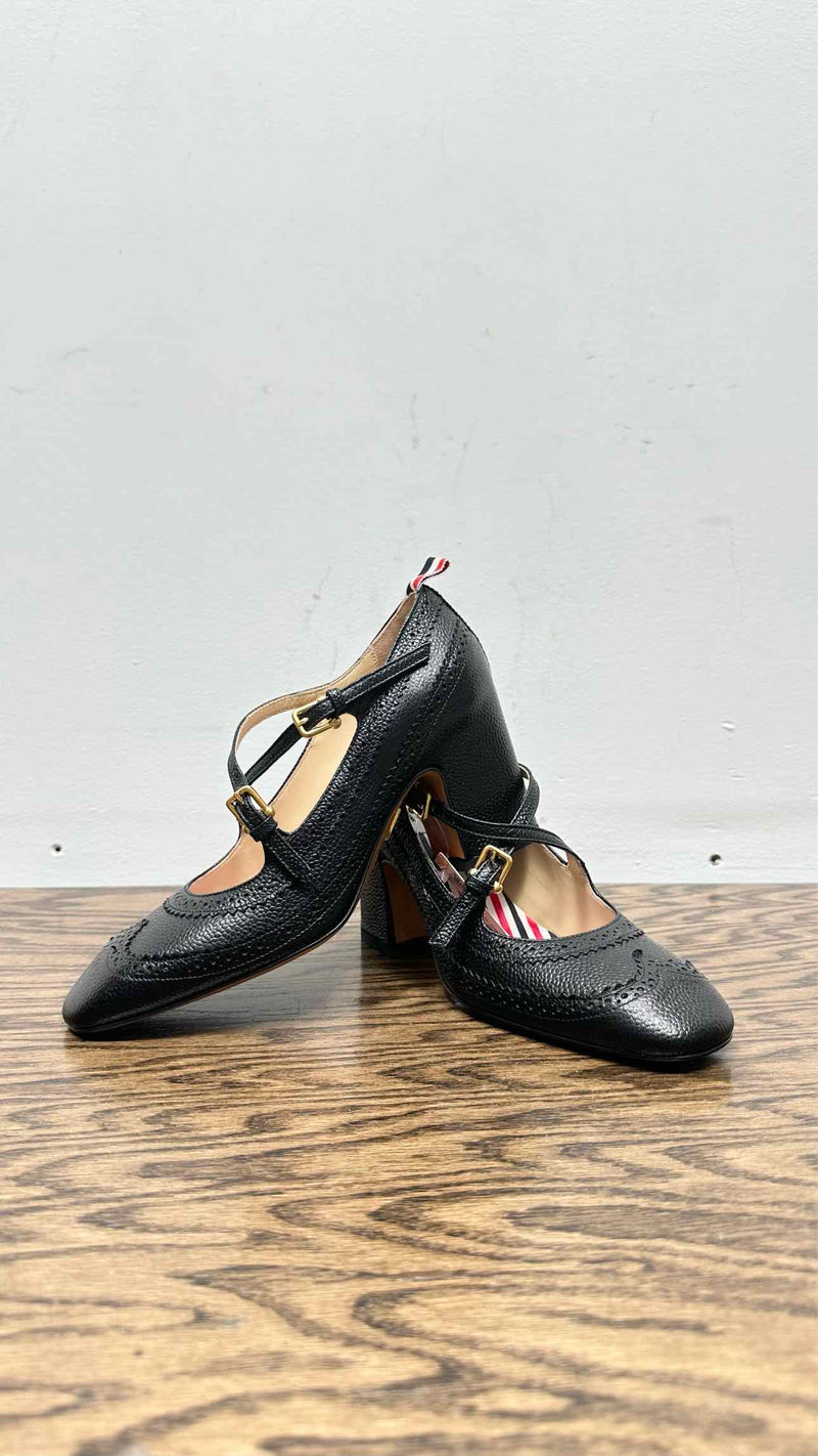 Thom Browne Wingtip Heel Sandals