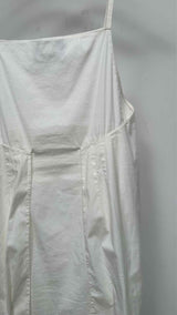 PRADA N/S Back Pleats Apron Dress