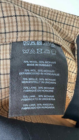 Dries Van Noten Plaid Layered Shorts